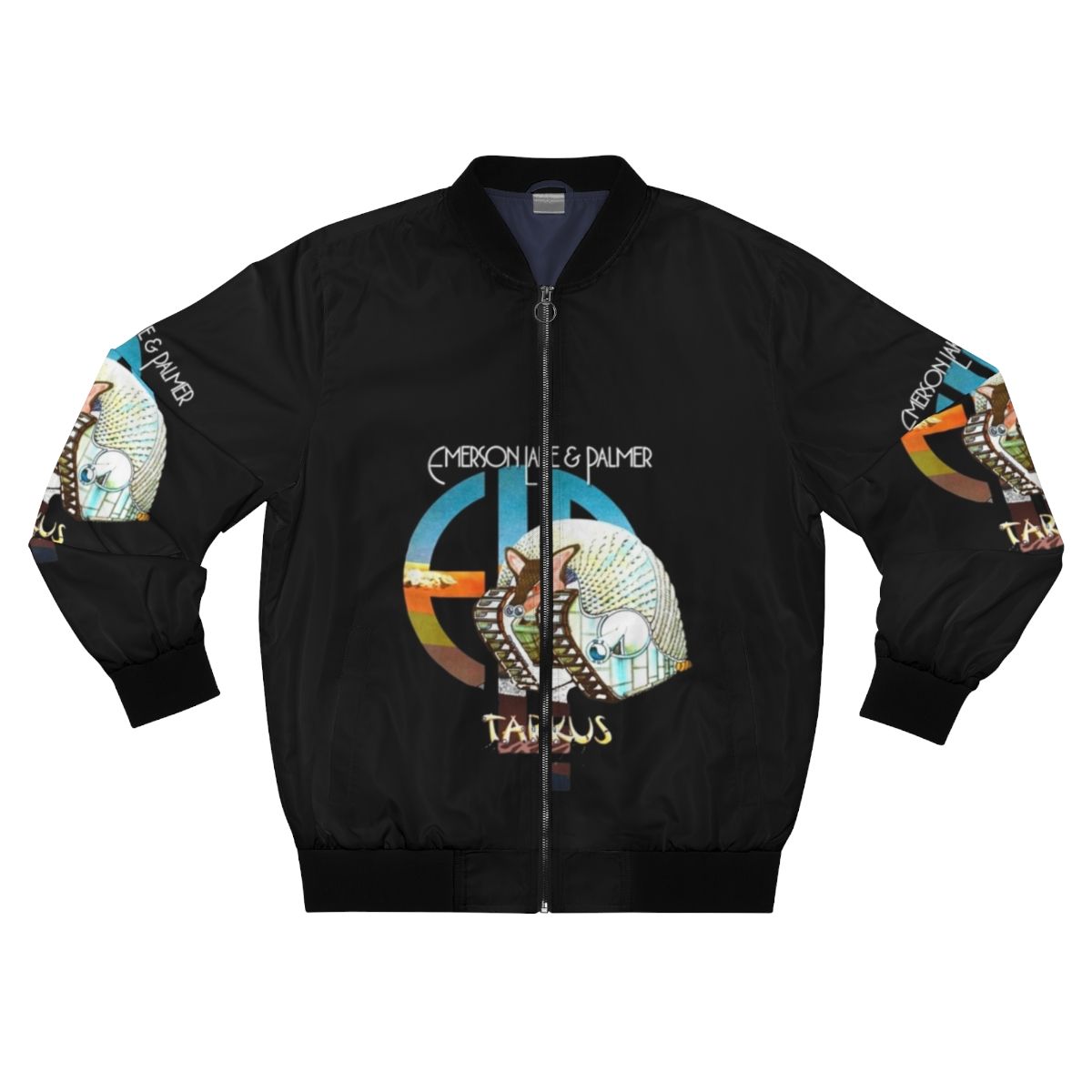 Emerson, Lake & Palmer Tarkus Bomber Jacket with band logo