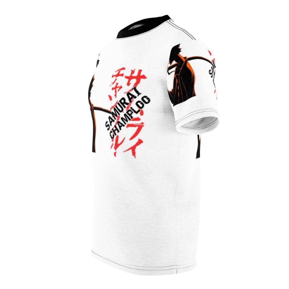 Mugen the Samurai from Samurai Champloo anime series printed on a high-quality t-shirt - men left