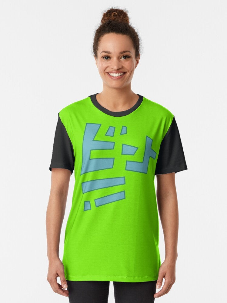 Graphic t-shirt featuring Beat, the character from the video game Jet Set Radio Future - Women