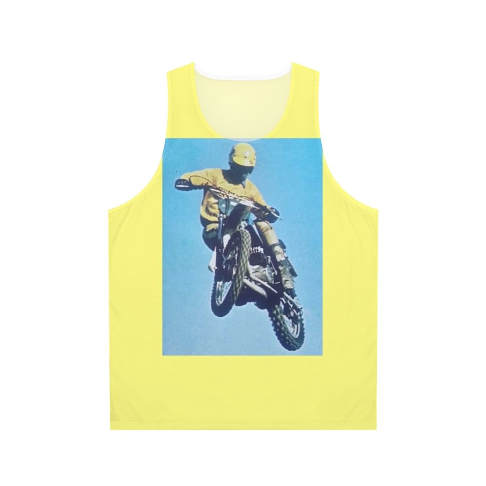 Vintage Motocross Unisex Tank Top