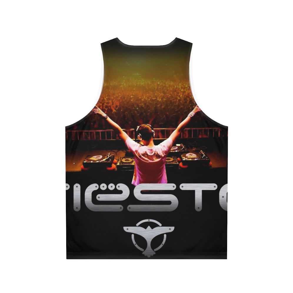 Tiesto Unisex Tank Top - Back