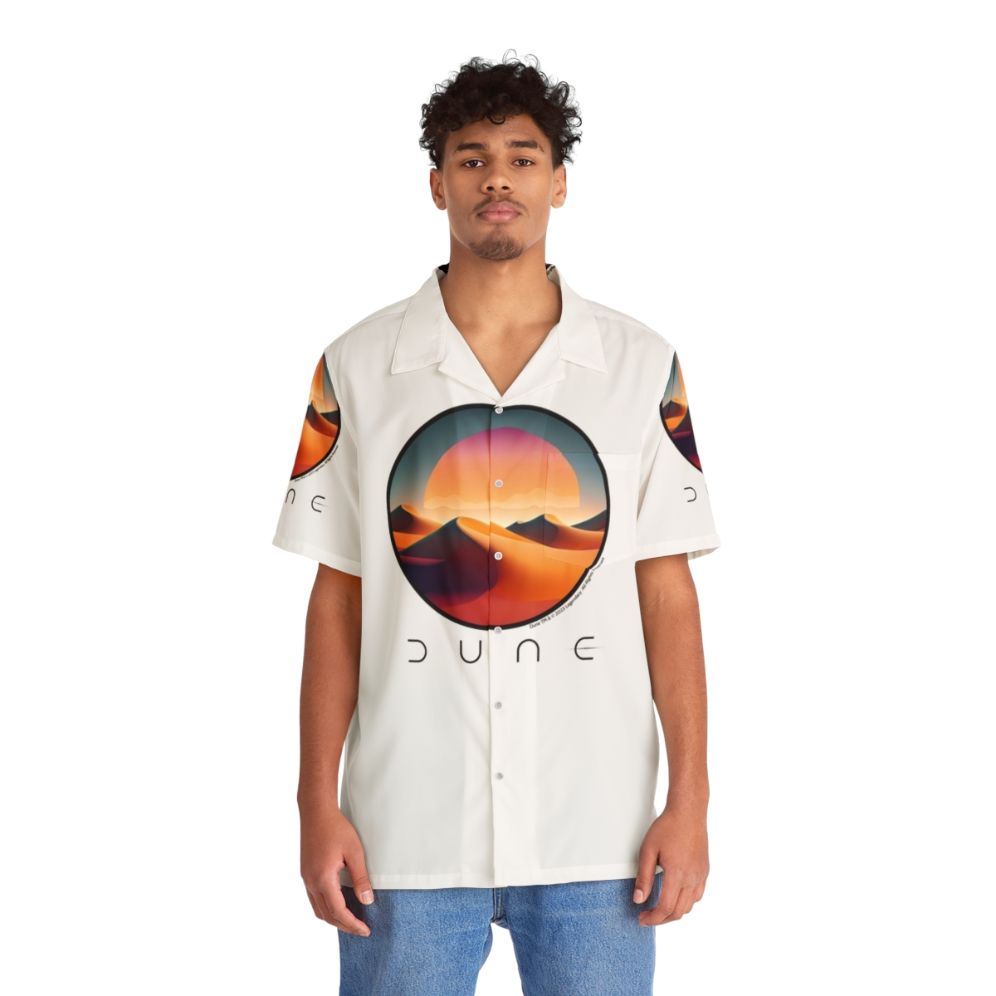 Dune Landscapes Hawaiian Shirt - People Front