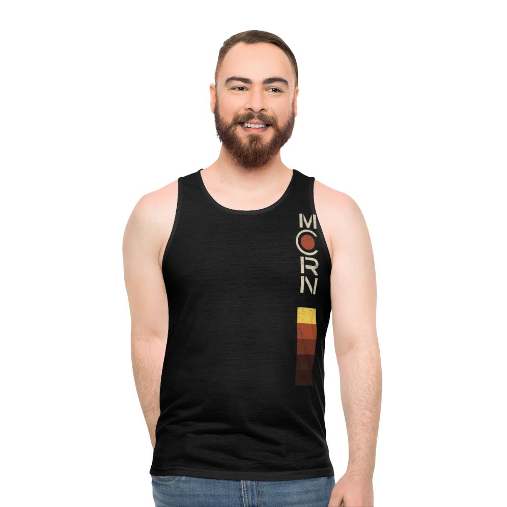 Vintage MCRN Uniform Unisex Distressed Sci-Fi Tank Top - men