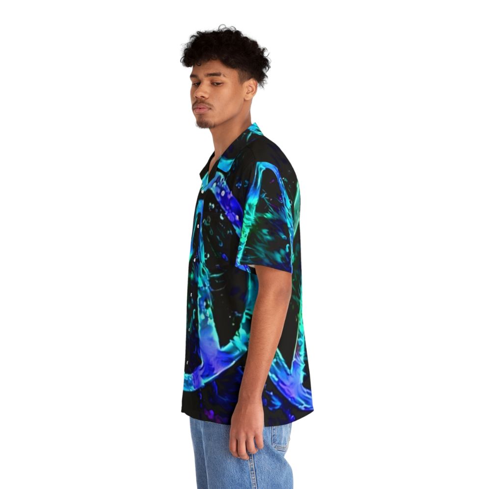 Borderlands Vault Hunter Black Light Hawaiian Shirt - People Left