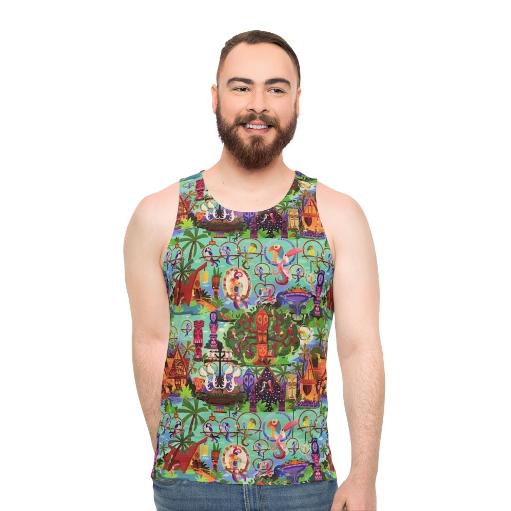 Disney Enchanted Tiki Room Unisex Tank Top - men