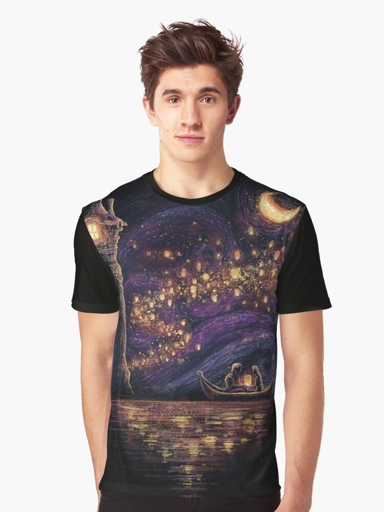 Disney Tangled Lanterns of Hope Graphic T-Shirt - Men