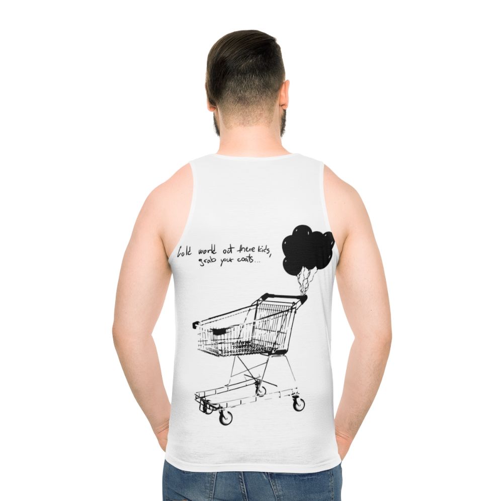 NF Unisex Tank Top - men back