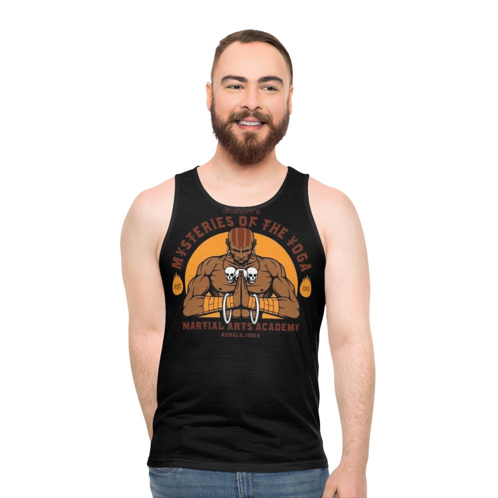 Yoga and Martial Arts Unisex Tank Top - men