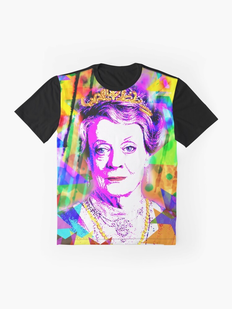 Maggie Smith LGBTQ graphic t-shirt design - Flat lay