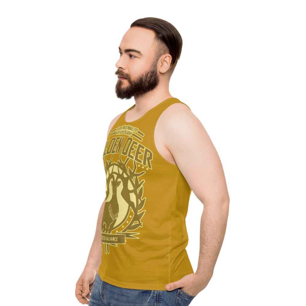 Golden Deer Fire Emblem Three Houses Unisex Tank Top - men side