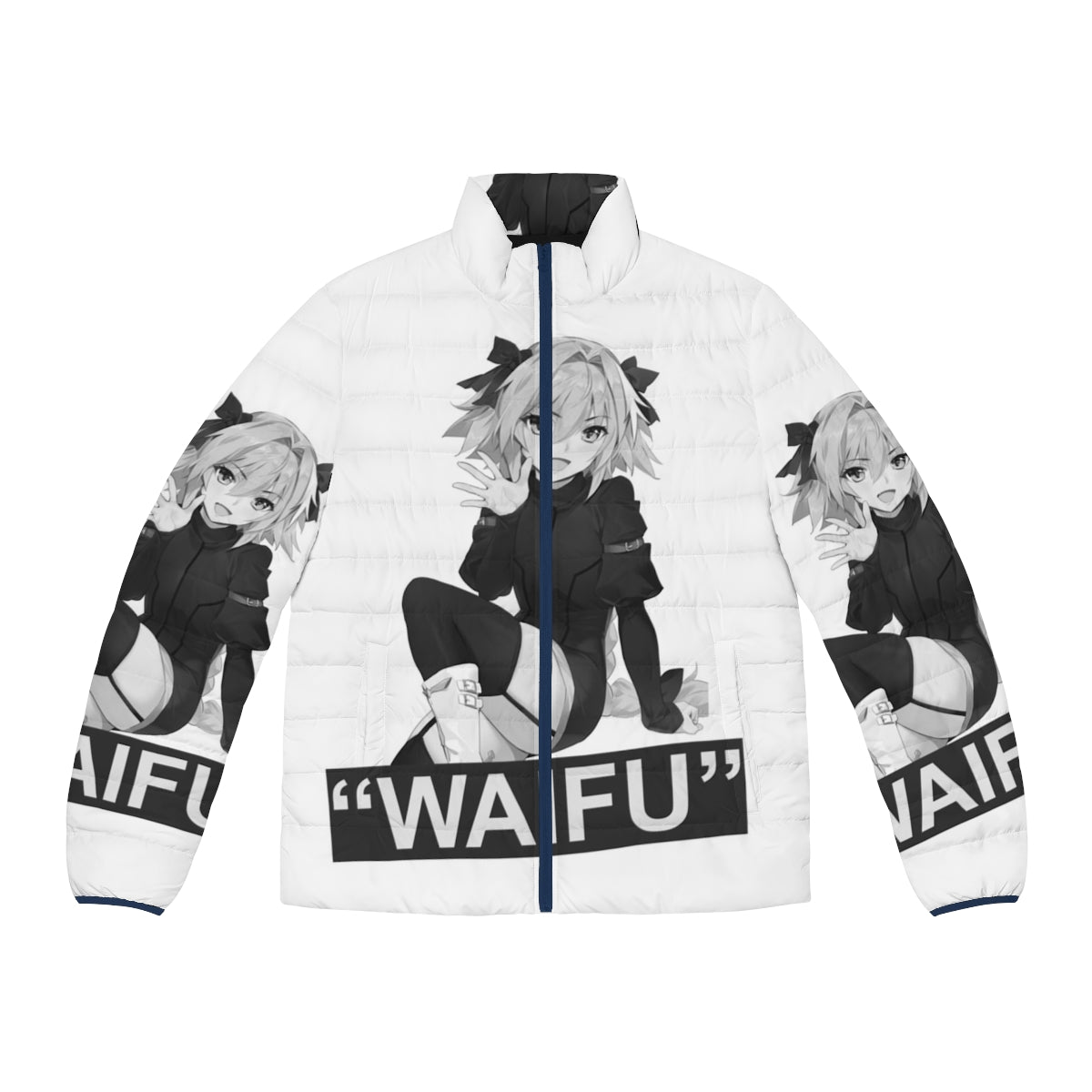 Fate Astolfo Waifu Anime Puffer Jacket