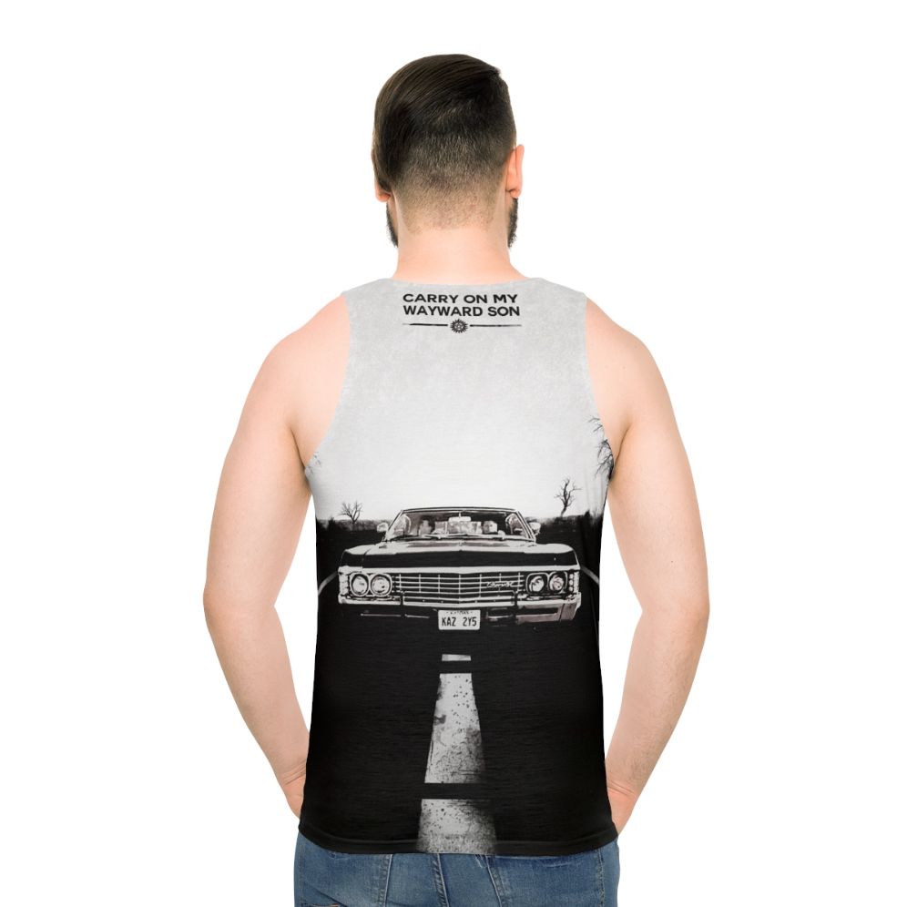 Supernatural Demon Hunters Unisex Tank Top - men back