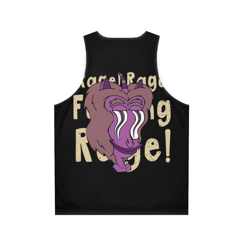 Big Mouth Hormone Monster Unisex Tank Top - Back