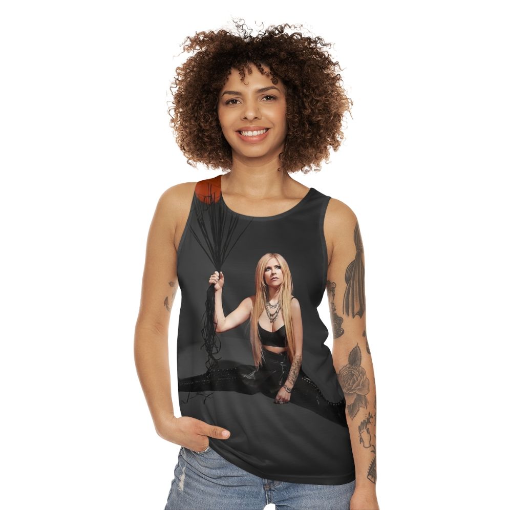 Avril Lavigne Love Sux Deluxe Unisex Tank Top - women