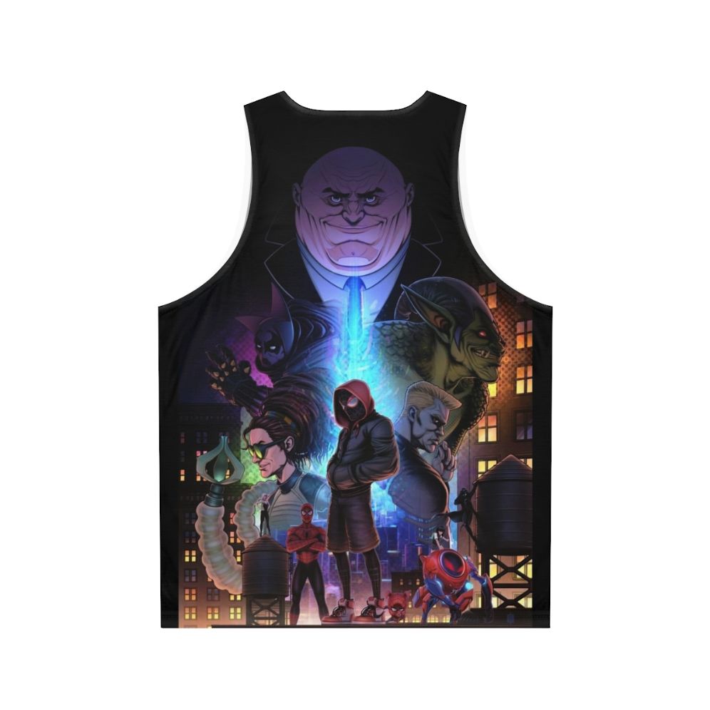 Marvel Spider-Man Into The Spider-Verse Unisex Tank Top - Back