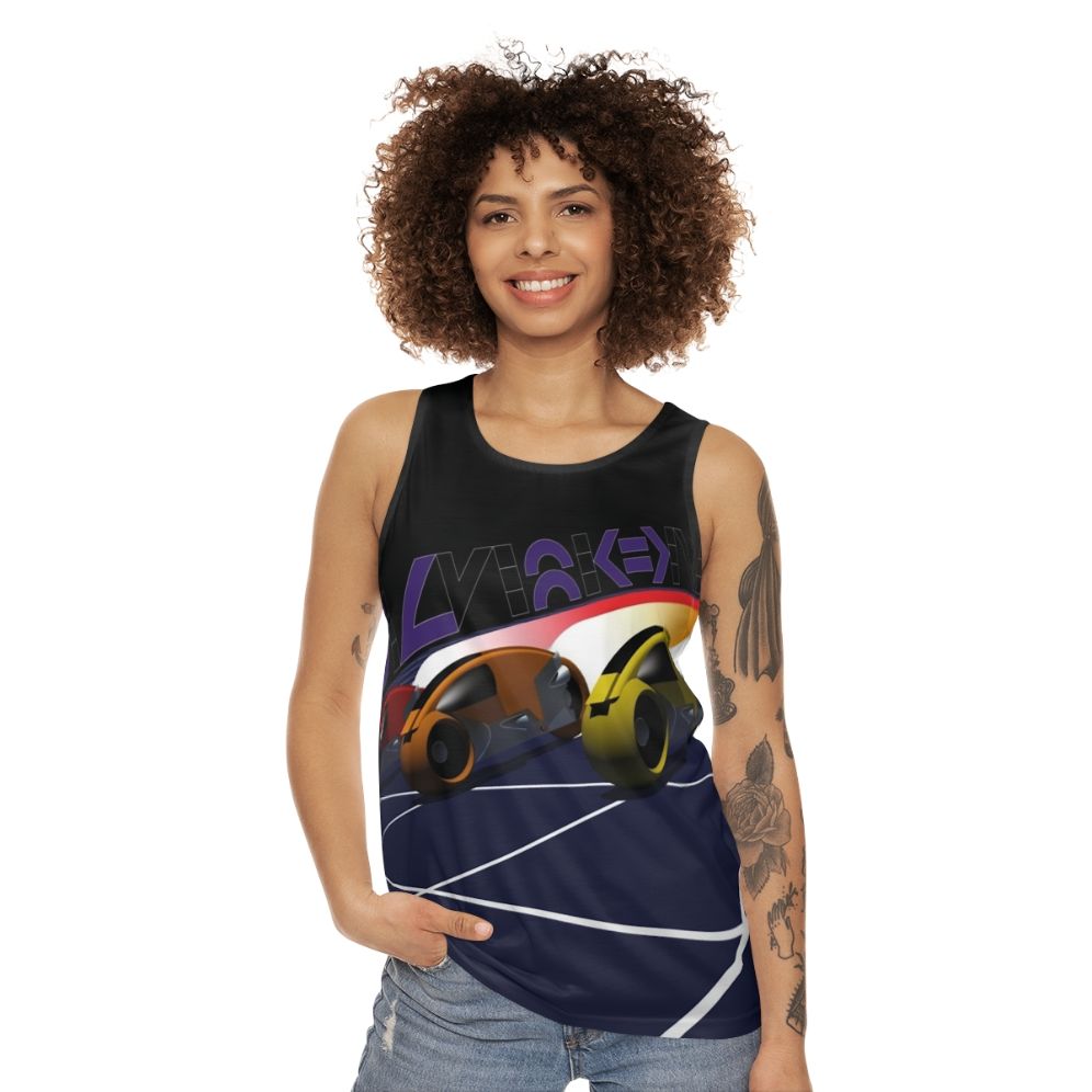 Tron Lightcycle Racing Unisex Tank Top - women