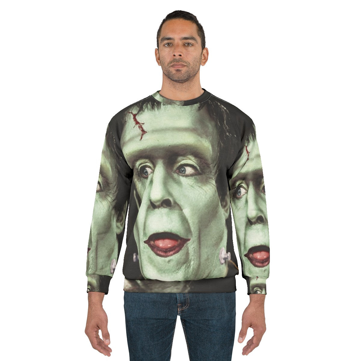 Retro Herman Munster sweatshirt from The Munsters TV series - men