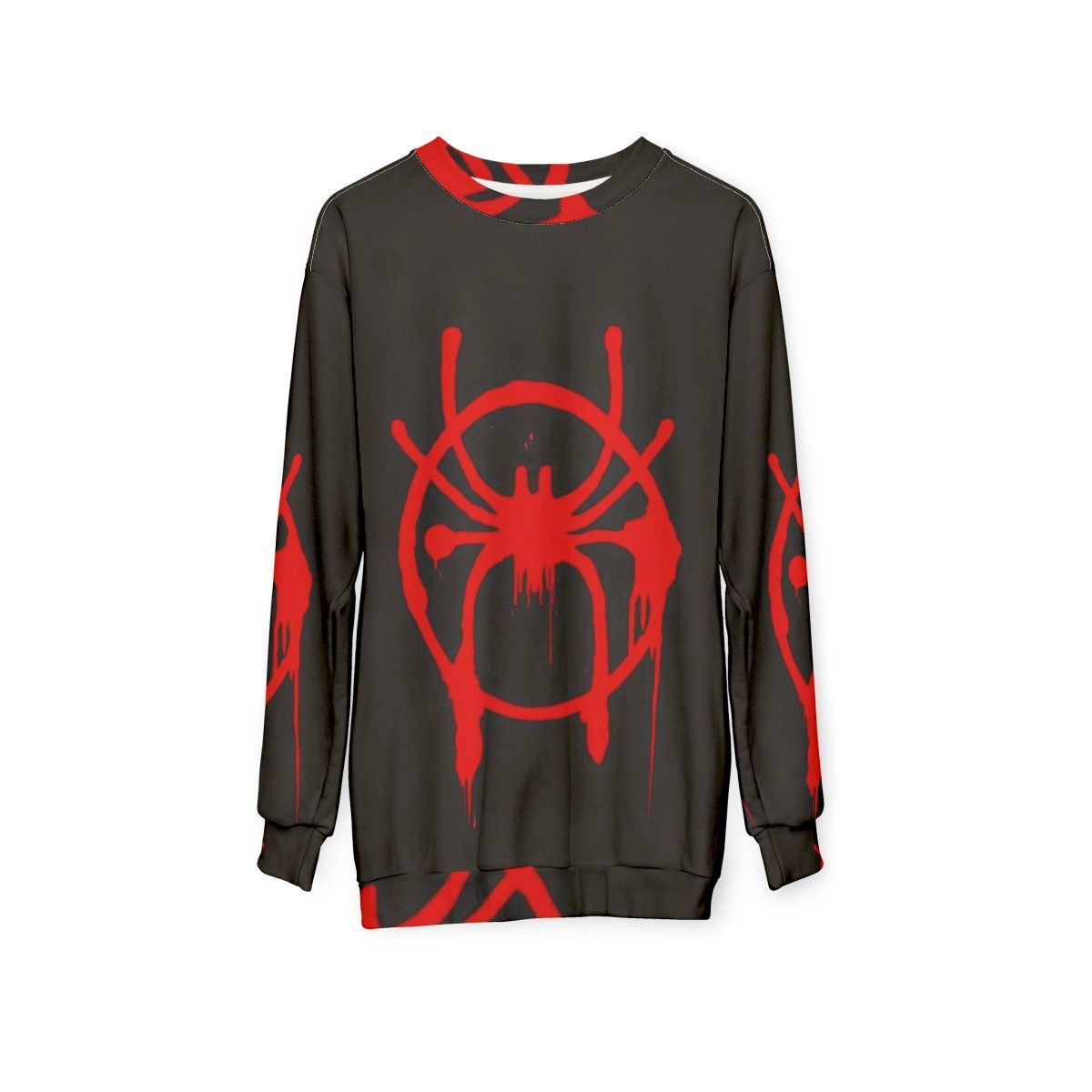 Miles Morales Spider-Man Logo Sweatshirt - hanging