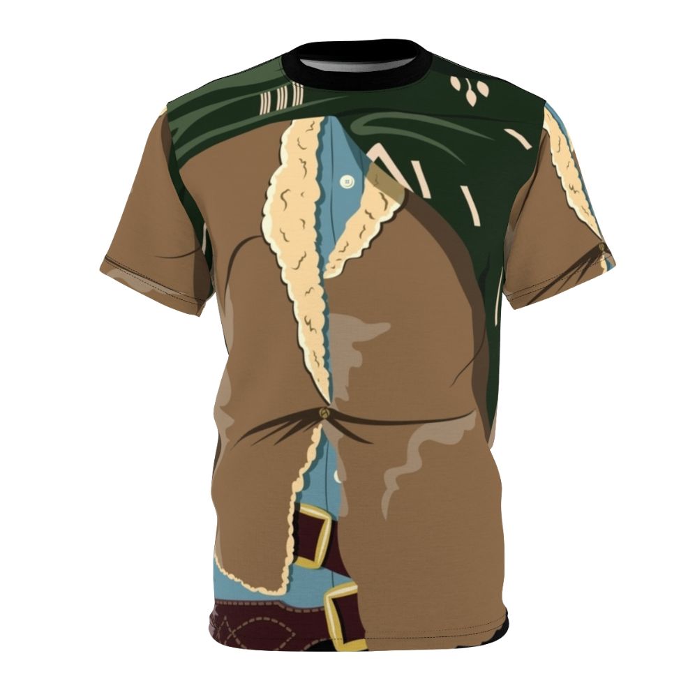 Spaghetti Western Inspired T-Shirt with Cowboy and Gunfighter Graphic