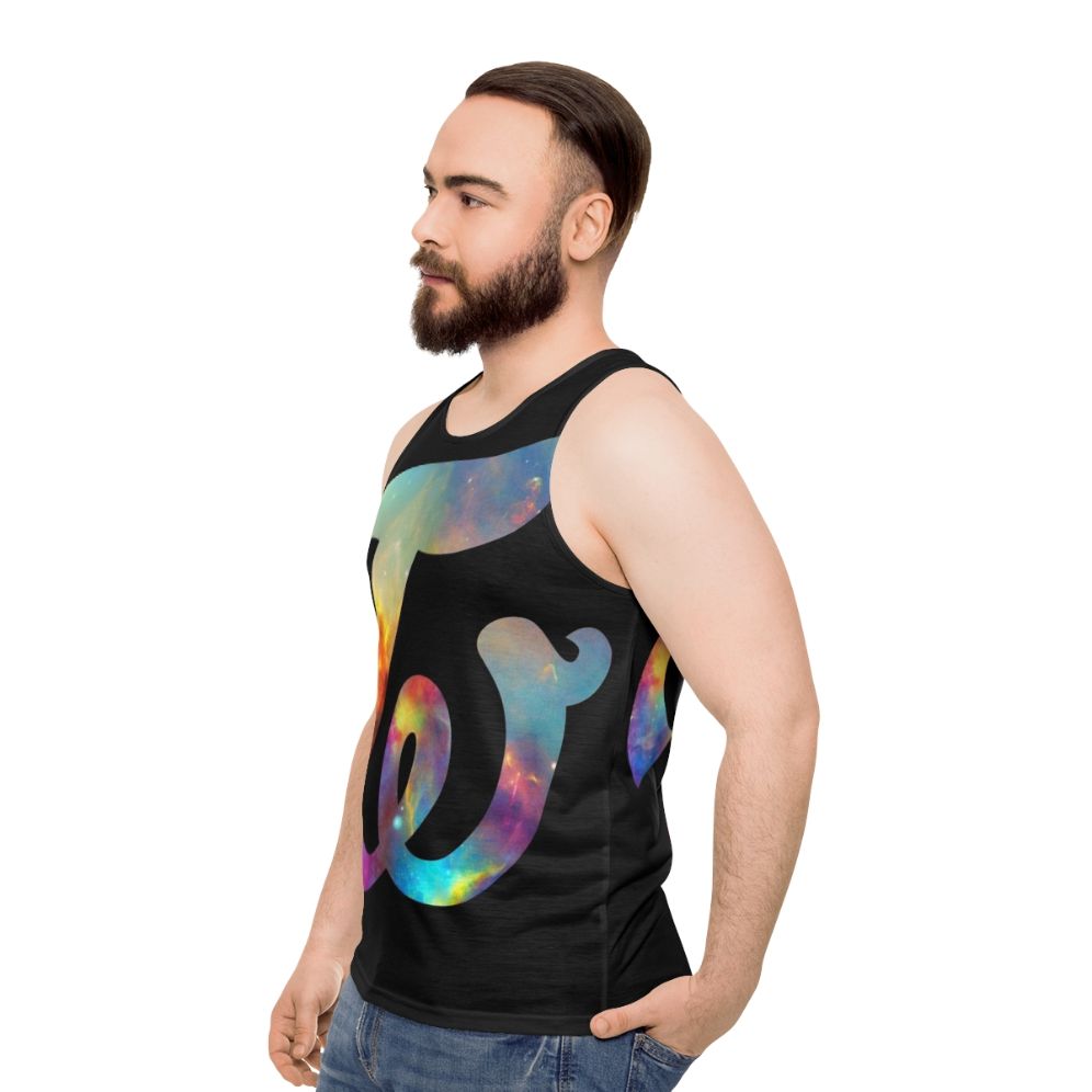 Twice Nebula Unisex Tank Top - men side