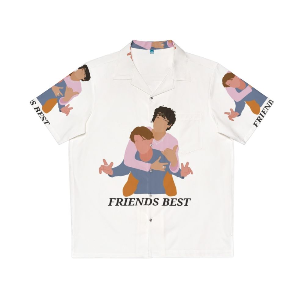 Best Friend Tropical Hawaiian Shirt for LGBT Pride