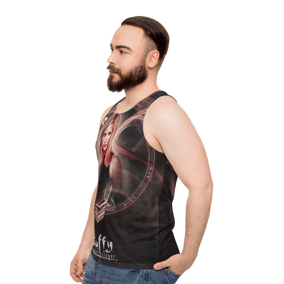 Buffy the Vampire Slayer Unisex Tank Top - men side