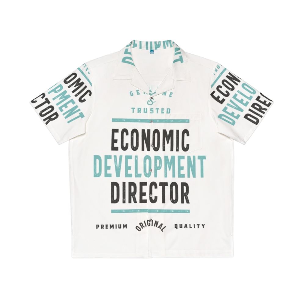 Economic Development Director Hawaiian Shirt