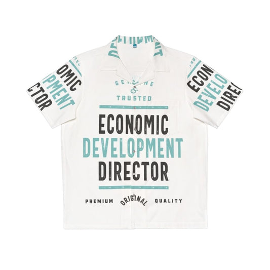 Economic Development Director Hawaiian Shirt