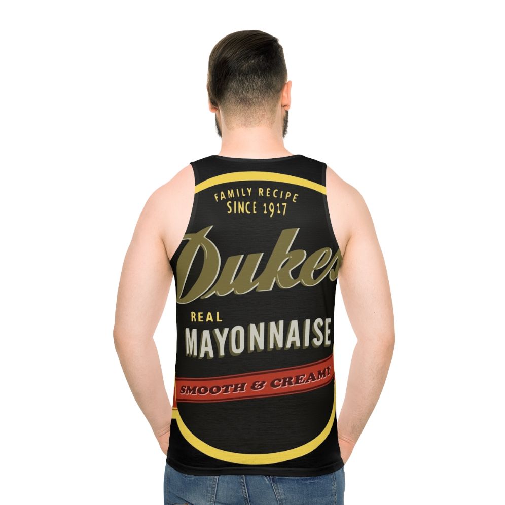 Vintage Duke's Mayo unisex tank top - men back