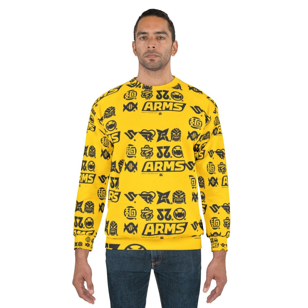 Nintendo Arms Character Icons Gaming Sweatshirt - men