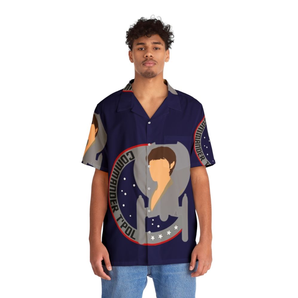 Commander T'Pol Star Trek Enterprise Hawaiian Shirt - People Front