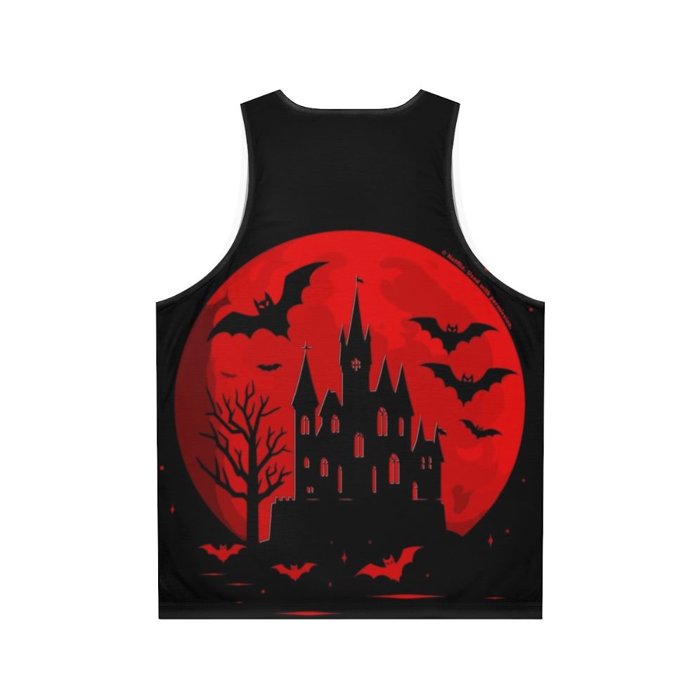 Minimalist Castlevania Netflix Series Unisex Tank Top - Back