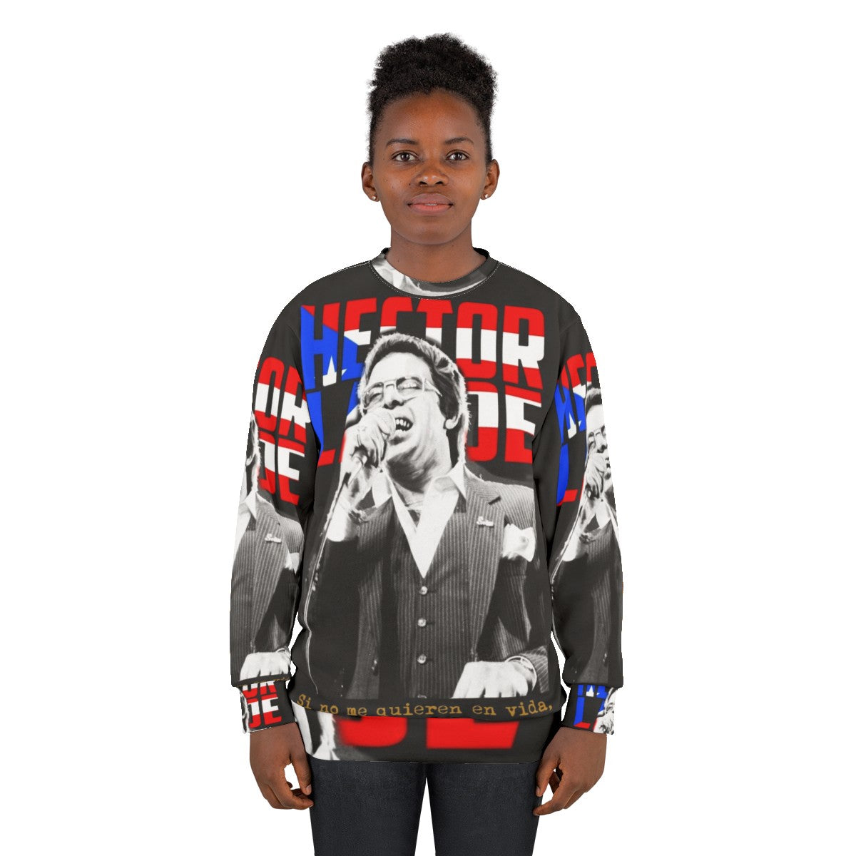 Hector Lavoe Salsa Music Latin Sweatshirt - women