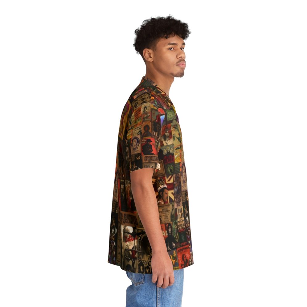 Retro rock n roll hawaiian shirt - People Pight