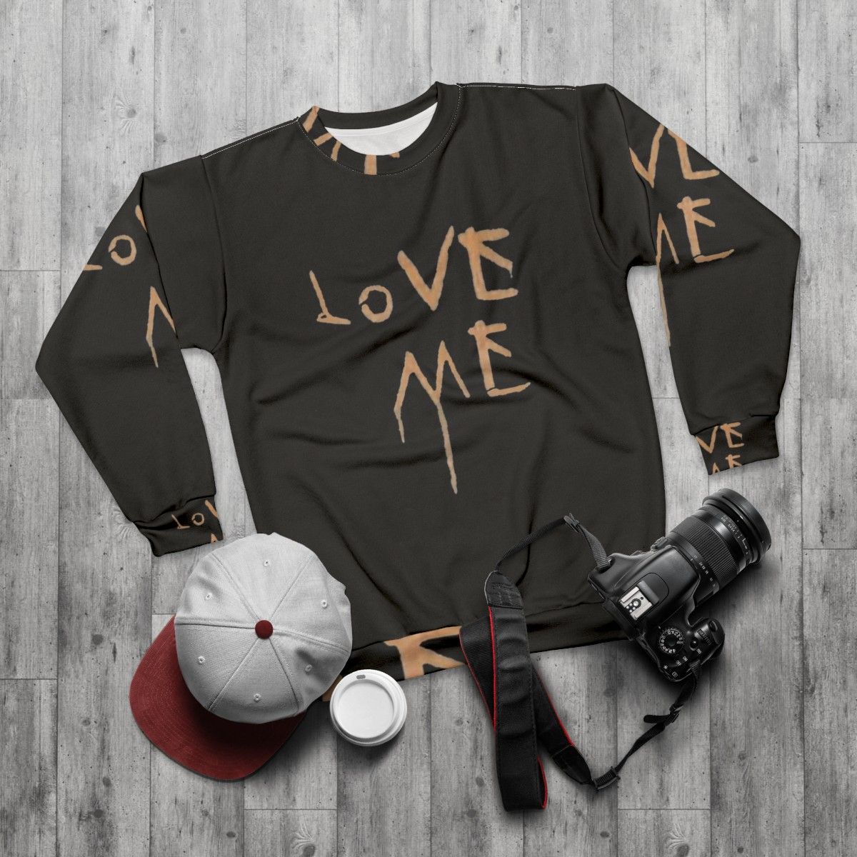 Matchbox Twenty Rob Thomas "Love Me" Sweatshirt - flat lay