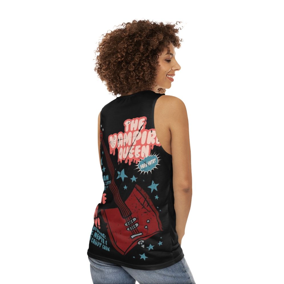 Marceline the Vampire Queen Music Poster Unisex Tank Top - women back