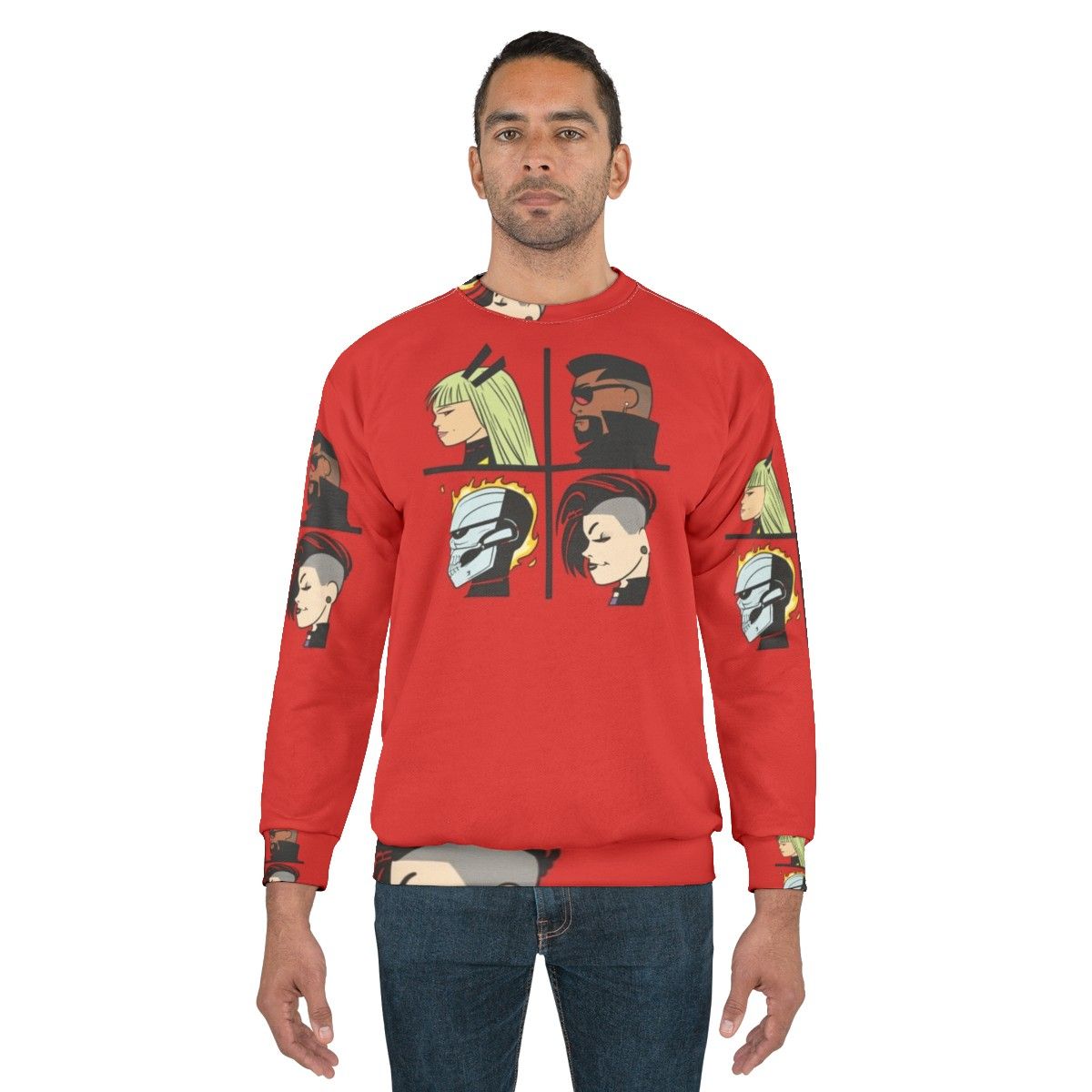 Avengers Midnight Suns Video Game Themed Sweatshirt - men