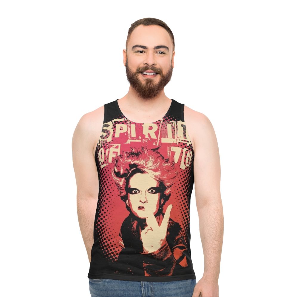 UK punk rock unisex tank top - men