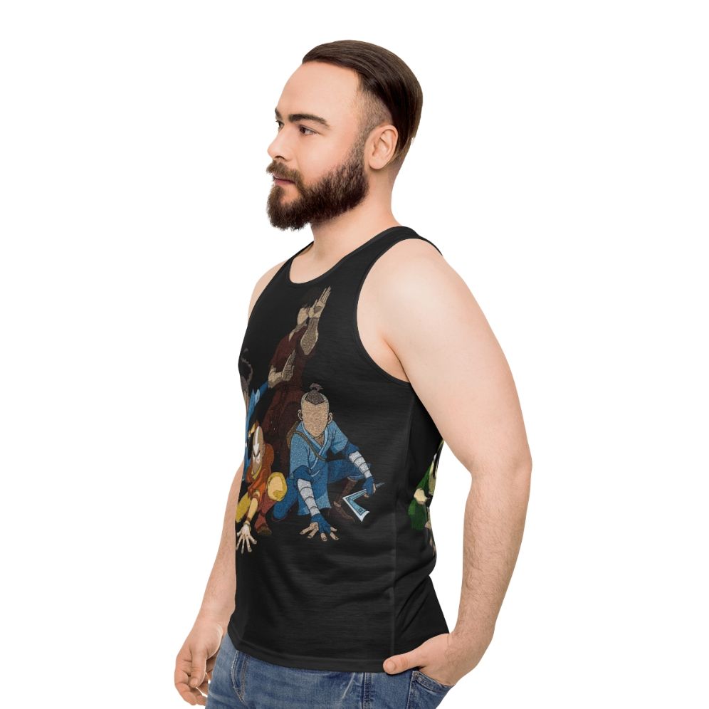 Avatar The Last Airbender Unisex Tank Top - men side