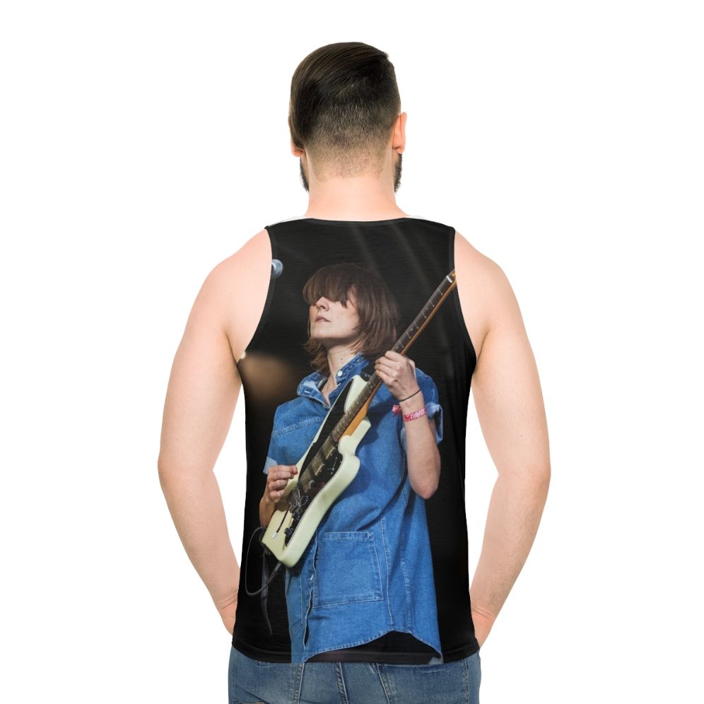 Cate Le Bon Unisex Tank Top - men back