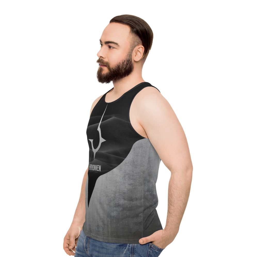 Dune Harkonnen Titanium Unisex Tank Top - men side