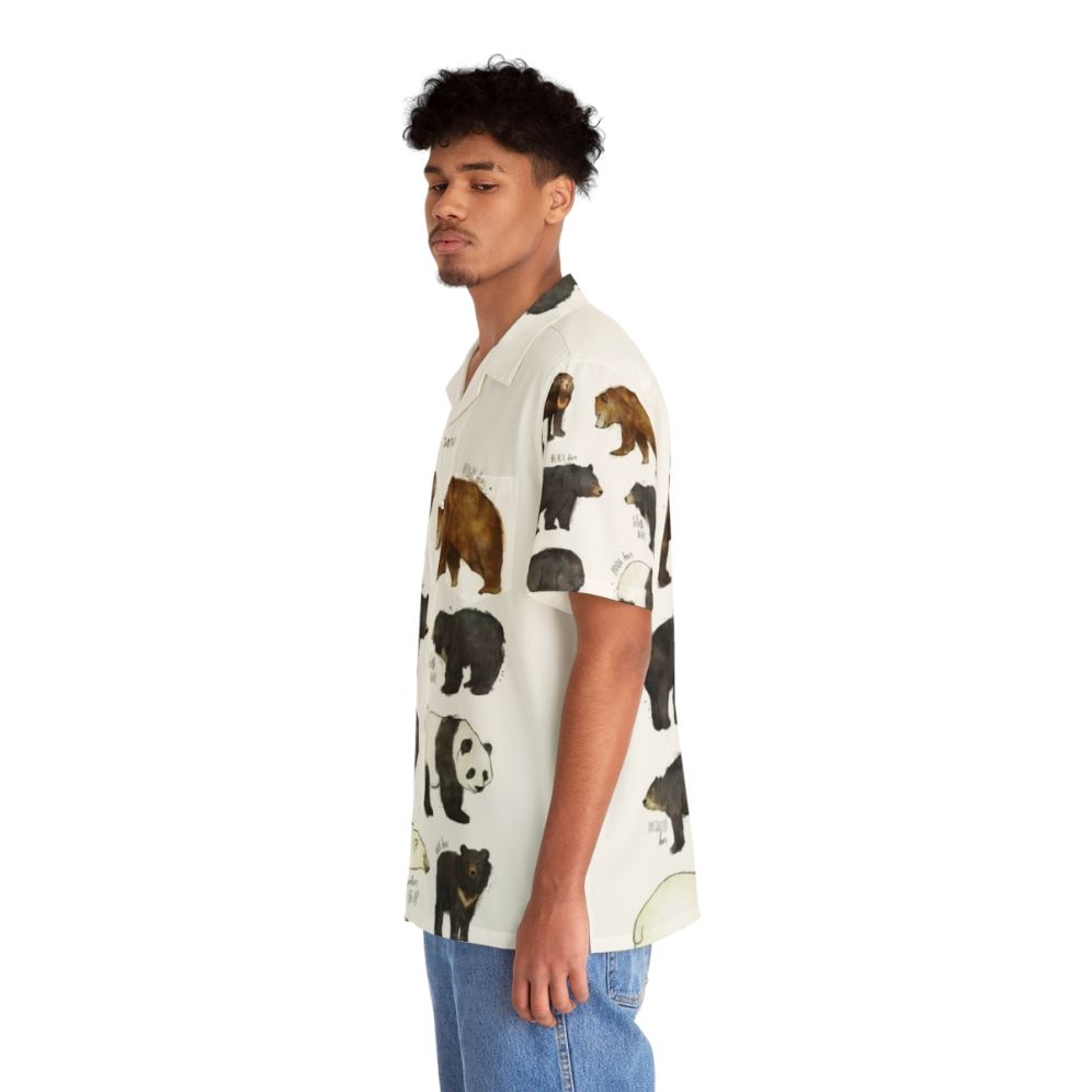 Bears Hawaiian Shirt with Nature Inspired Print - People Left