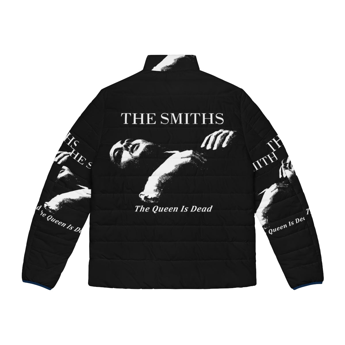 The Smiths The Queen Is Dead Vintage Puffer Jacket - Back