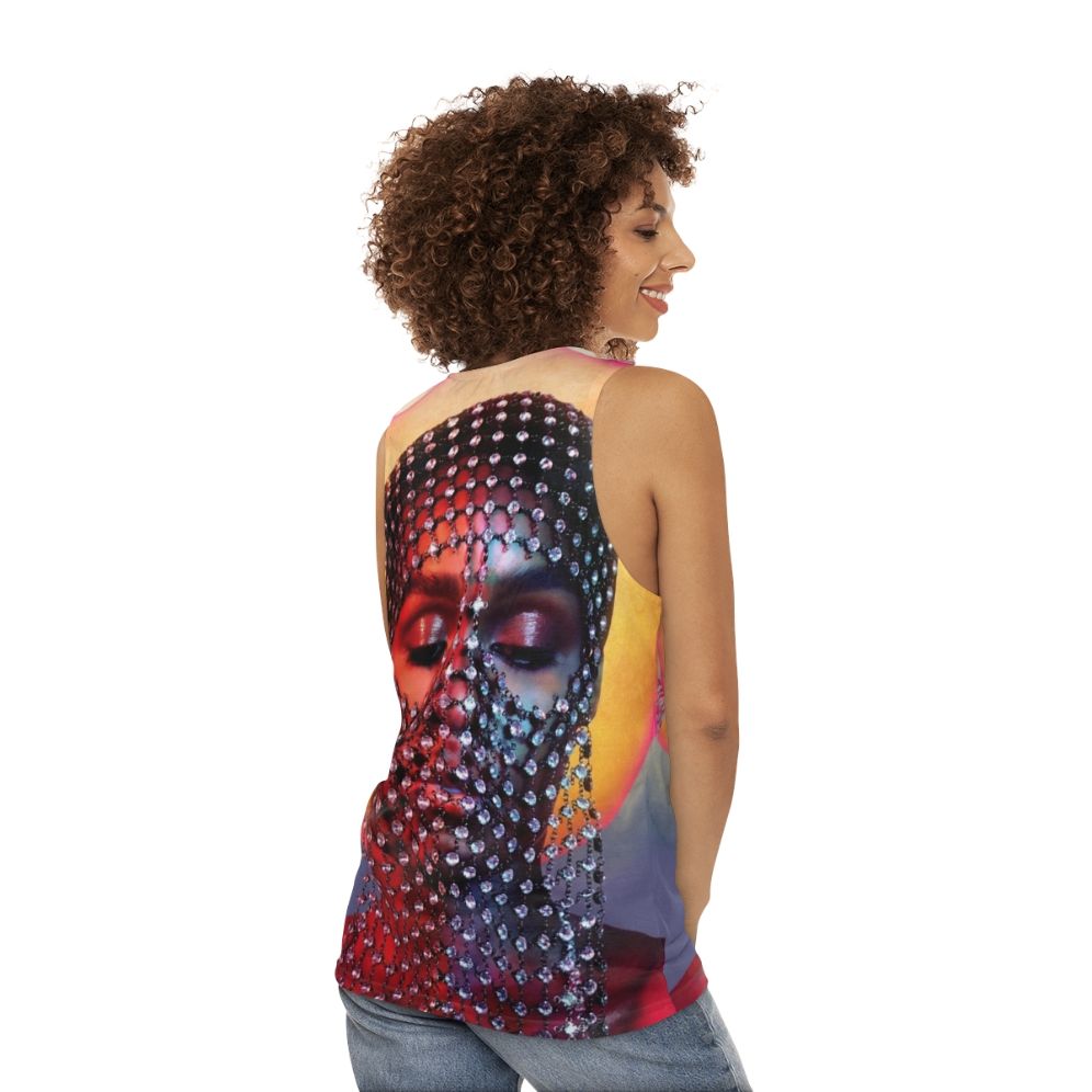 Janelle Monáe "Dirty Computer" Unisex Tank Top - women back