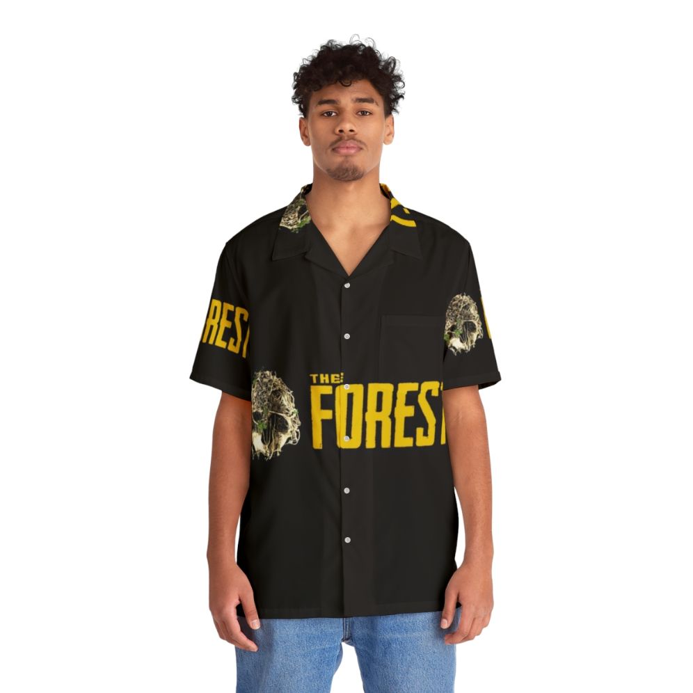 The Forest Game Survival Horror Hawaiian Shirt - People Front