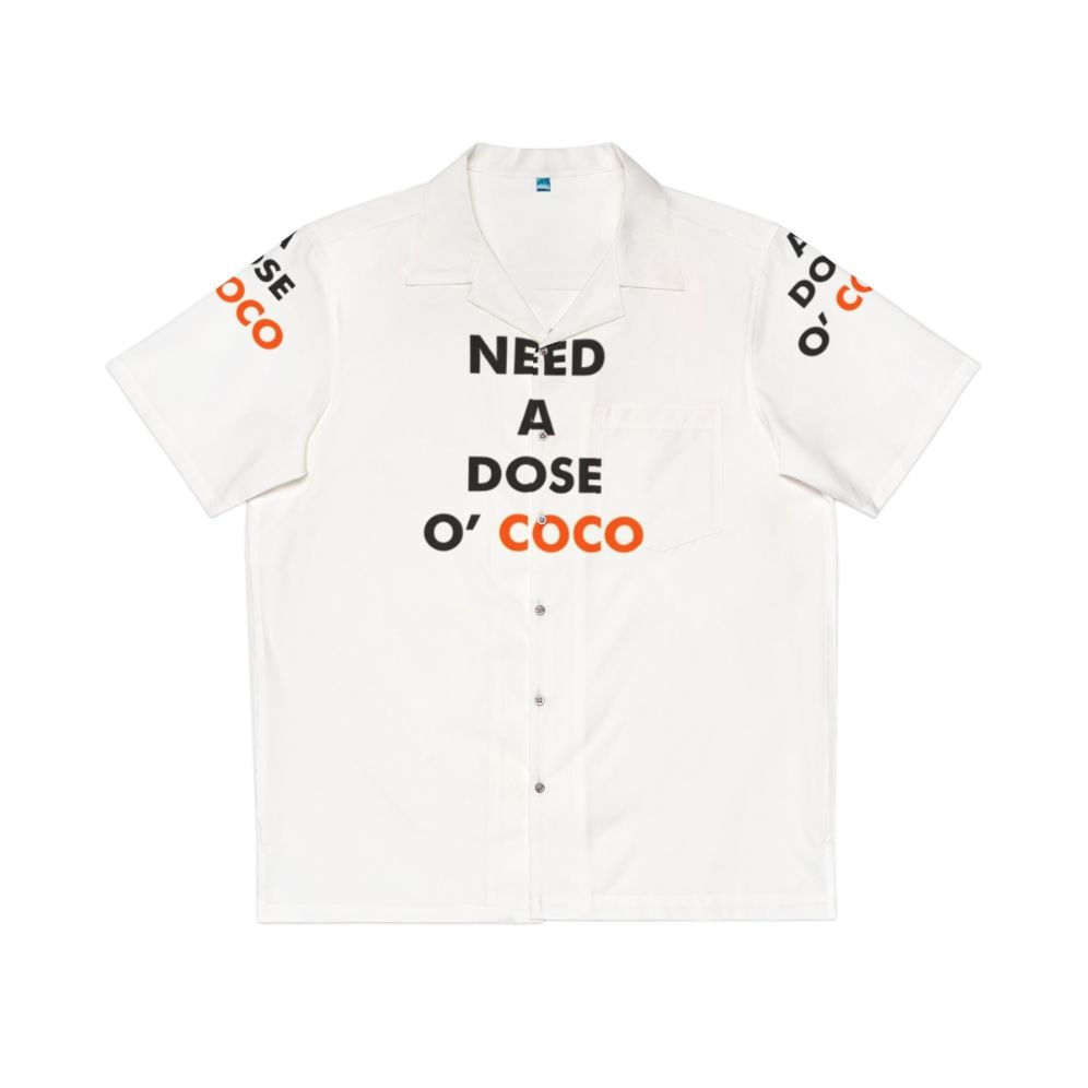 Need A Dose O' Coco Funny Hawaiian Shirt featuring Conan O'Brien