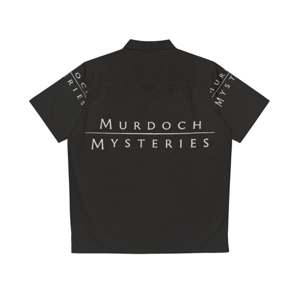 Murdoch Mysteries TV Show Logo Hawaiian Shirt - Back