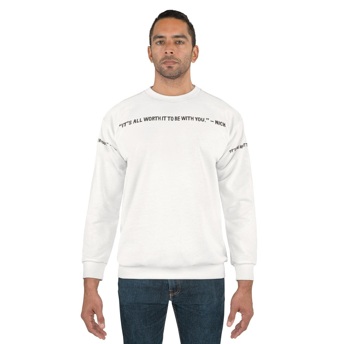 Heartstopper Gang Sweatshirt featuring graphic novel inspired design - men