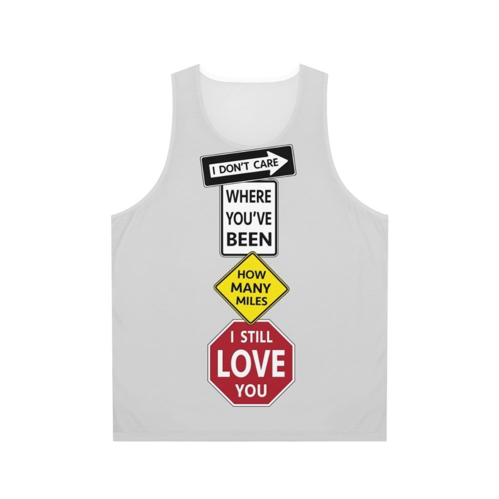 Watsky Sloppy Seconds Street Signs Unisex Tank Top