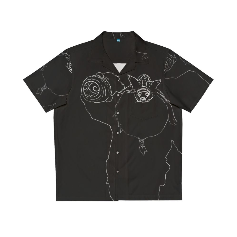 Bard The Wandering Caretaker Hawaiian Shirt - League of Legends Support Champion Silhouette